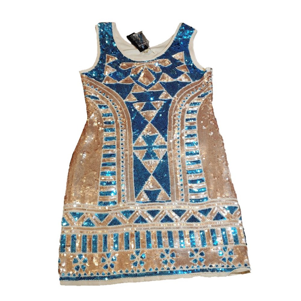 Sequin Cocktail Dress Size M